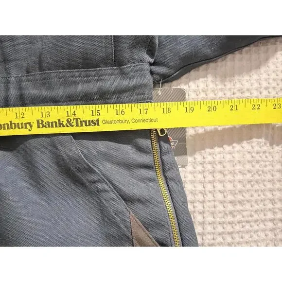 NWT Dickies Insulated Navy Work Coveralls with Quilted Lining - Size Small - Picture 5 of 9